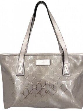 Gucci Tote GG Supreme Handbag All Over Pattern